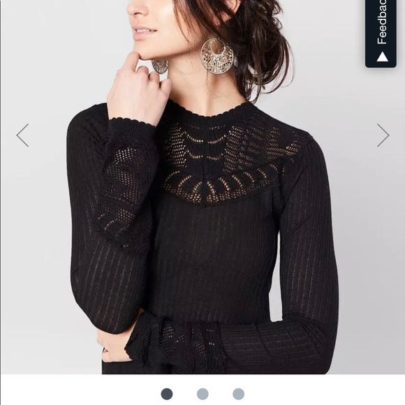 Free People Tops - Free people long sleeve blouse